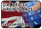 Dial British Virgin Is. - Cell