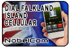 Dial Falkland Islands - Cell
