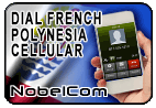 Dial French Polynesia - Cell