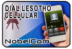 Dial Lesotho - Cell