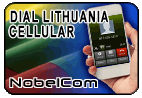 Dial Lithuania - Cell