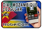Dial Mozambique - Cell
