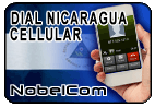 Dial Nicaragua - Cell