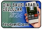 Dial Saudi Arabia - Cell