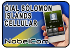 Dial Solomon Islands - Cell