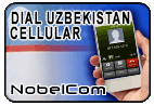 Dial Uzbekistan - Cell