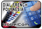 Dial French Polynesia