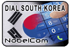 Dial Korea South