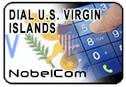 Dial U.S. Virgin Islands