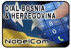 Dial Bosnia - Herzegovina