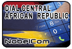 Dial Central African Republic