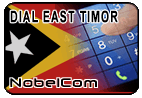 Dial East Timor