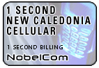 One Second New Caledonia - Cell