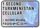 One Second Turkmenistan - Cell