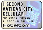 One Second Vatican City - Cell