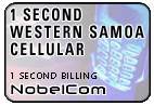 One Second Western Samoa - Cell