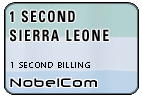 One Second Sierra Leone