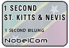 One Second St. Kitts & Nevis