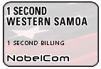 One Second Western Samoa